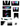 Collection of abstract designs with geometric shapes and text on a white background