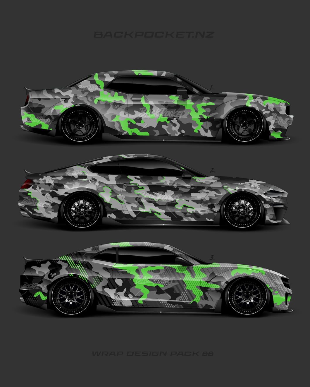 Wrap Design Camo Pack 88