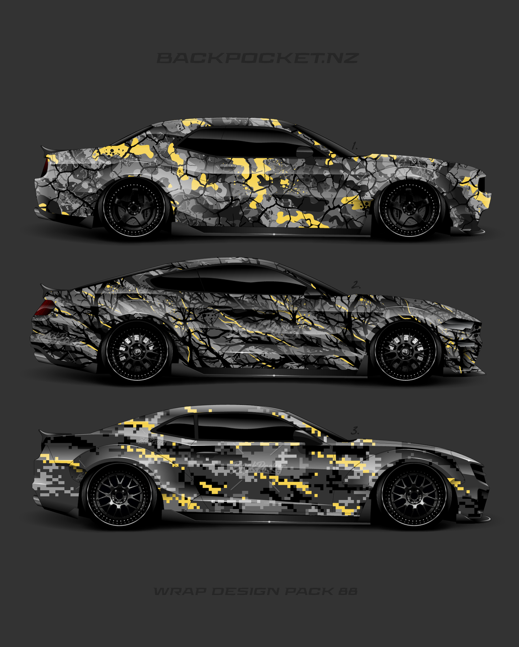 Wrap Design Camo Pack 89