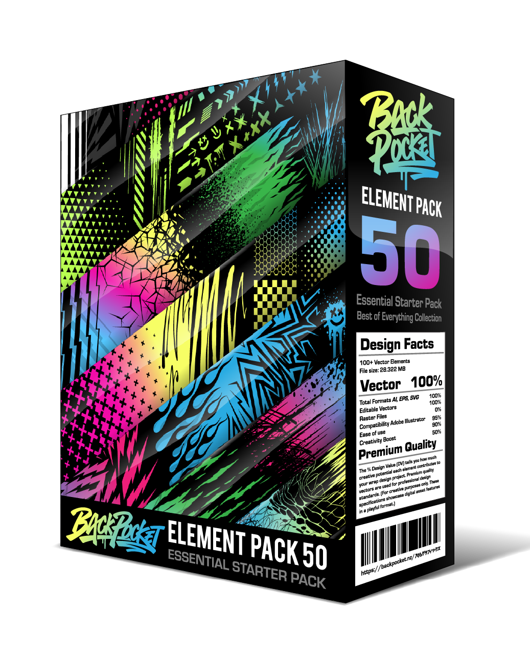 Element Collection Full Set Element Pack 50 - Essential Starter Pack | Best Vector Elements ...