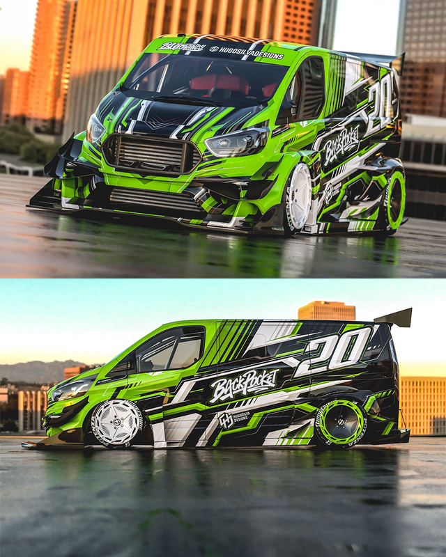 Wrap Design Pack 20 - Wild & Crazy Vehicle Wrap Graphics – BackPocket